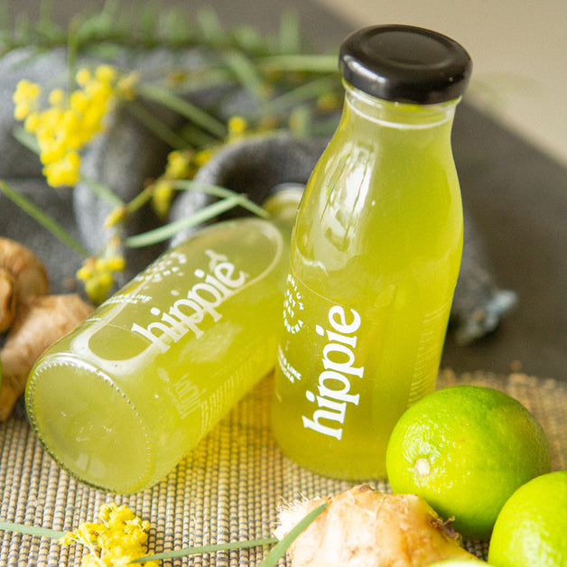 Ginger and Lime Kombucha