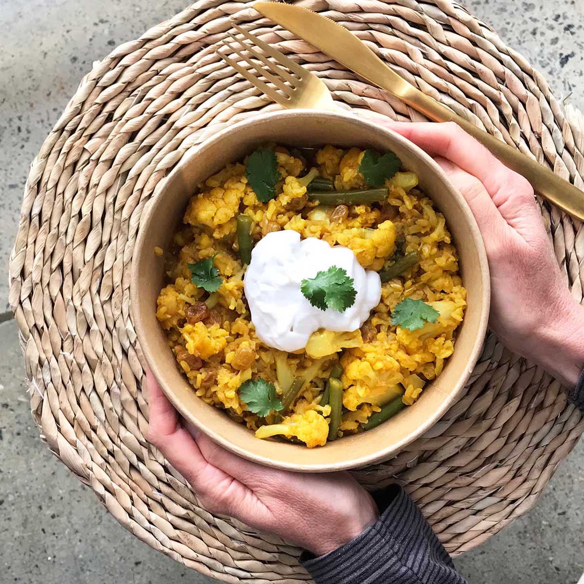 Cauliflower Biryani