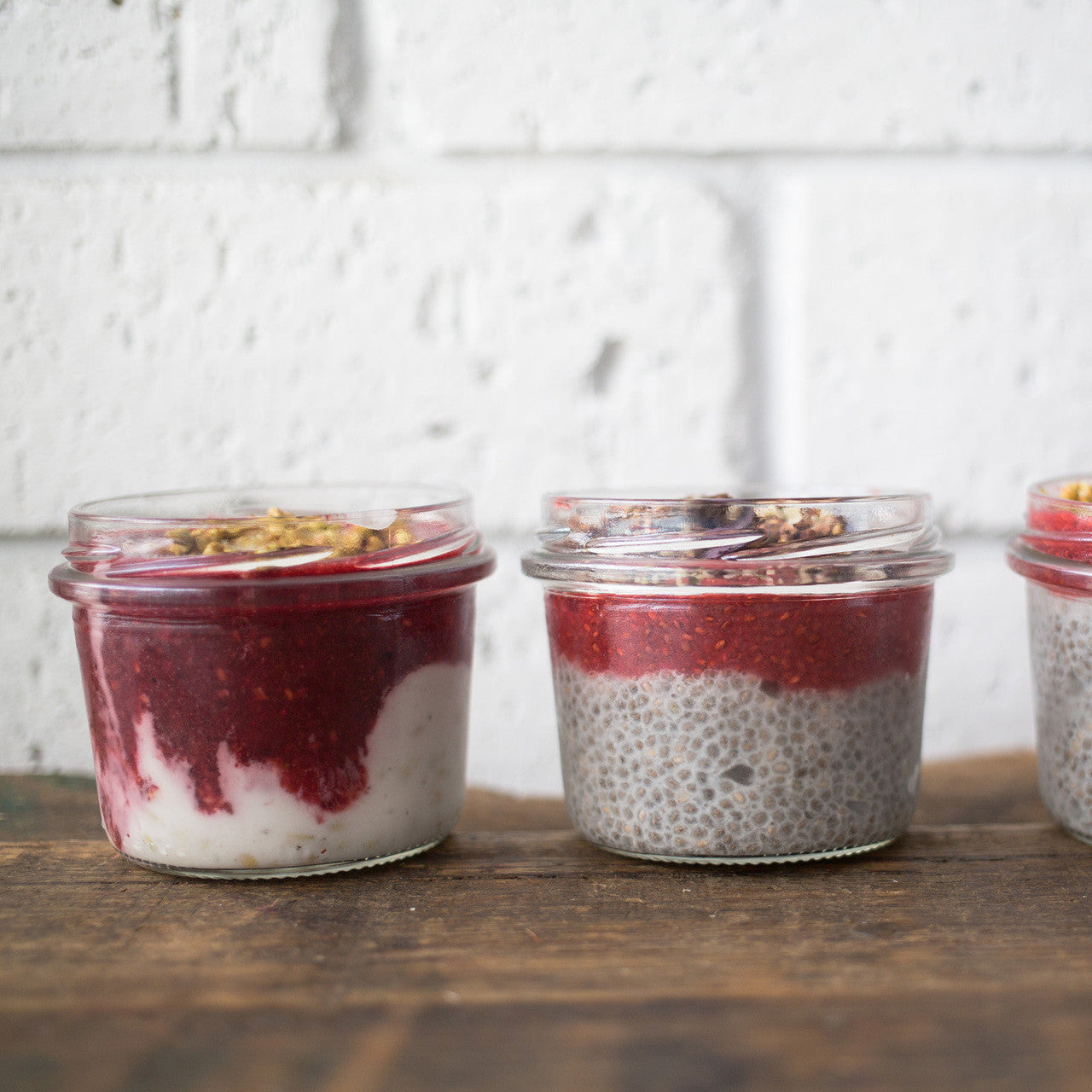 Seasonal Breakfast Jars