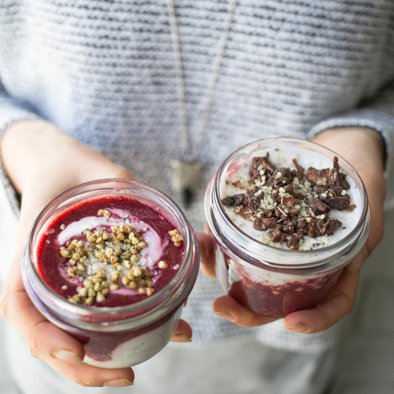 Seasonal Breakfast Jars