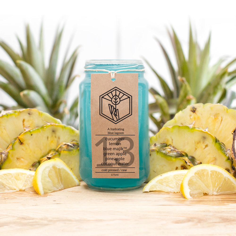 #13 A Hydrating Blue Lagoon